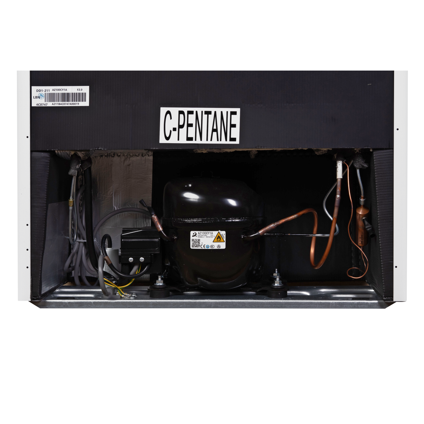 Морозильник LVF 143-168SH