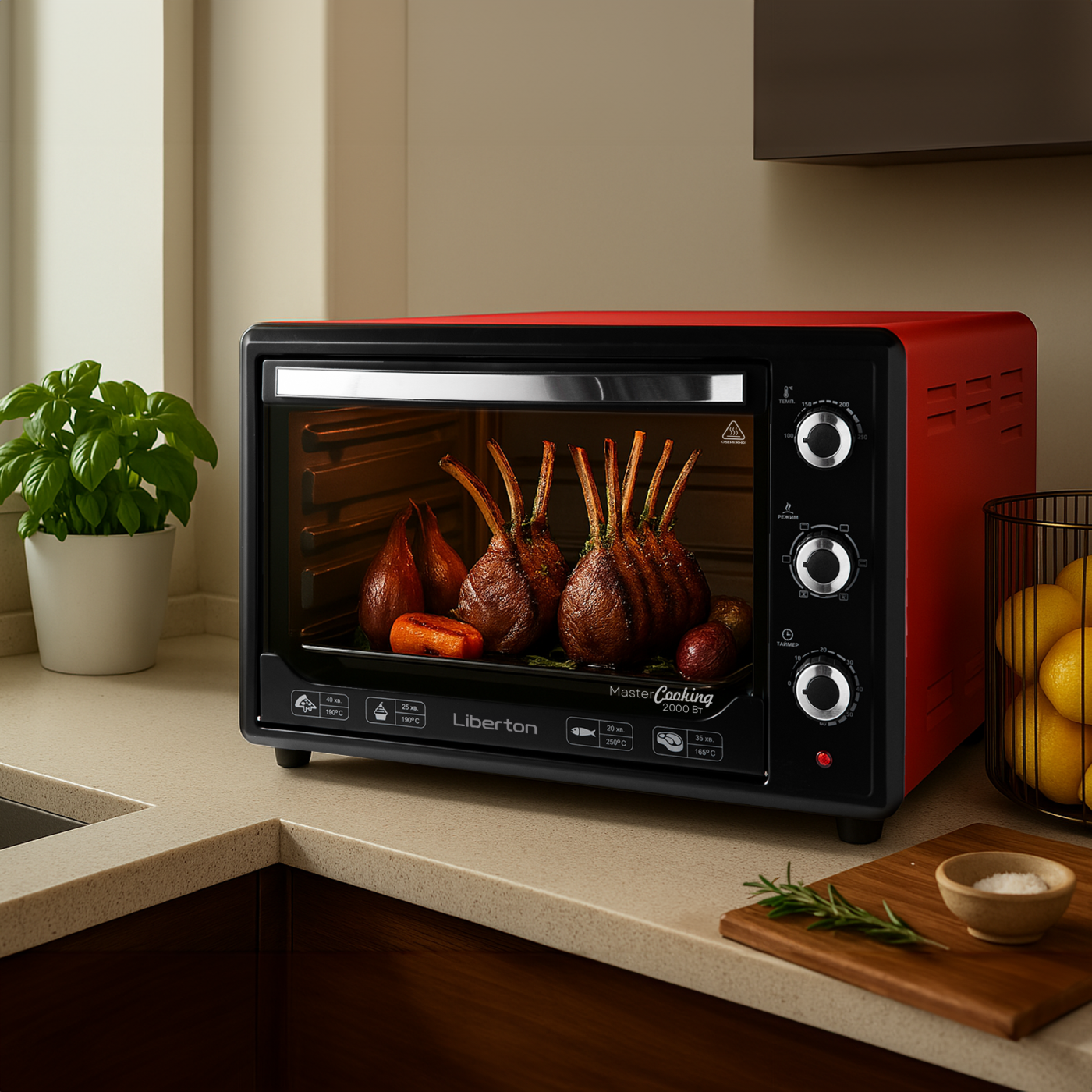 Електродуховка LEO-480 Red