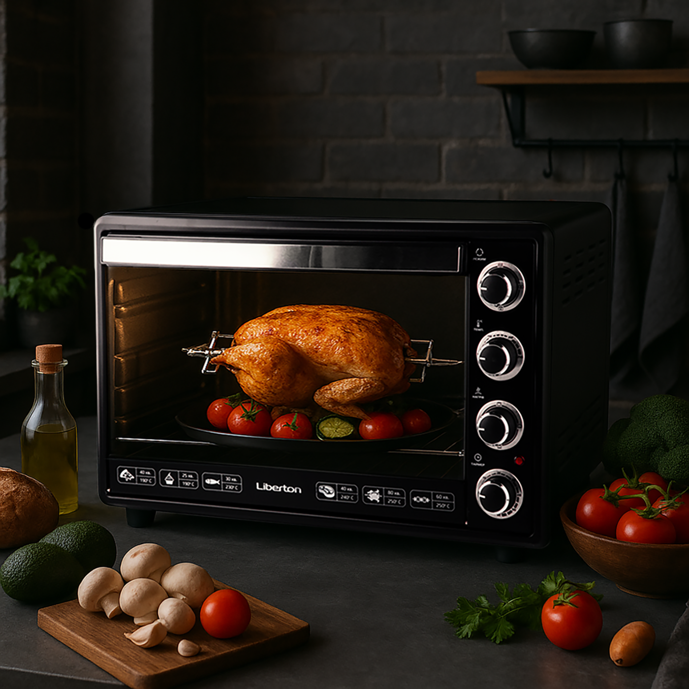 Електродуховка LEO-650 Black