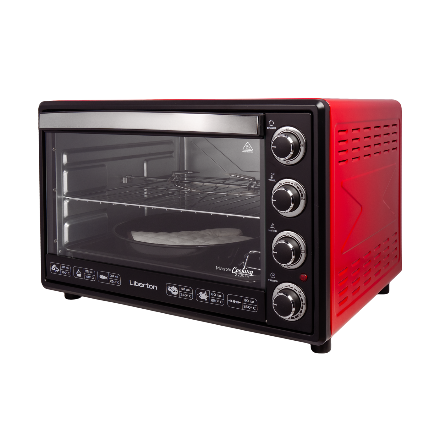 Електродуховка LEO-650 Red