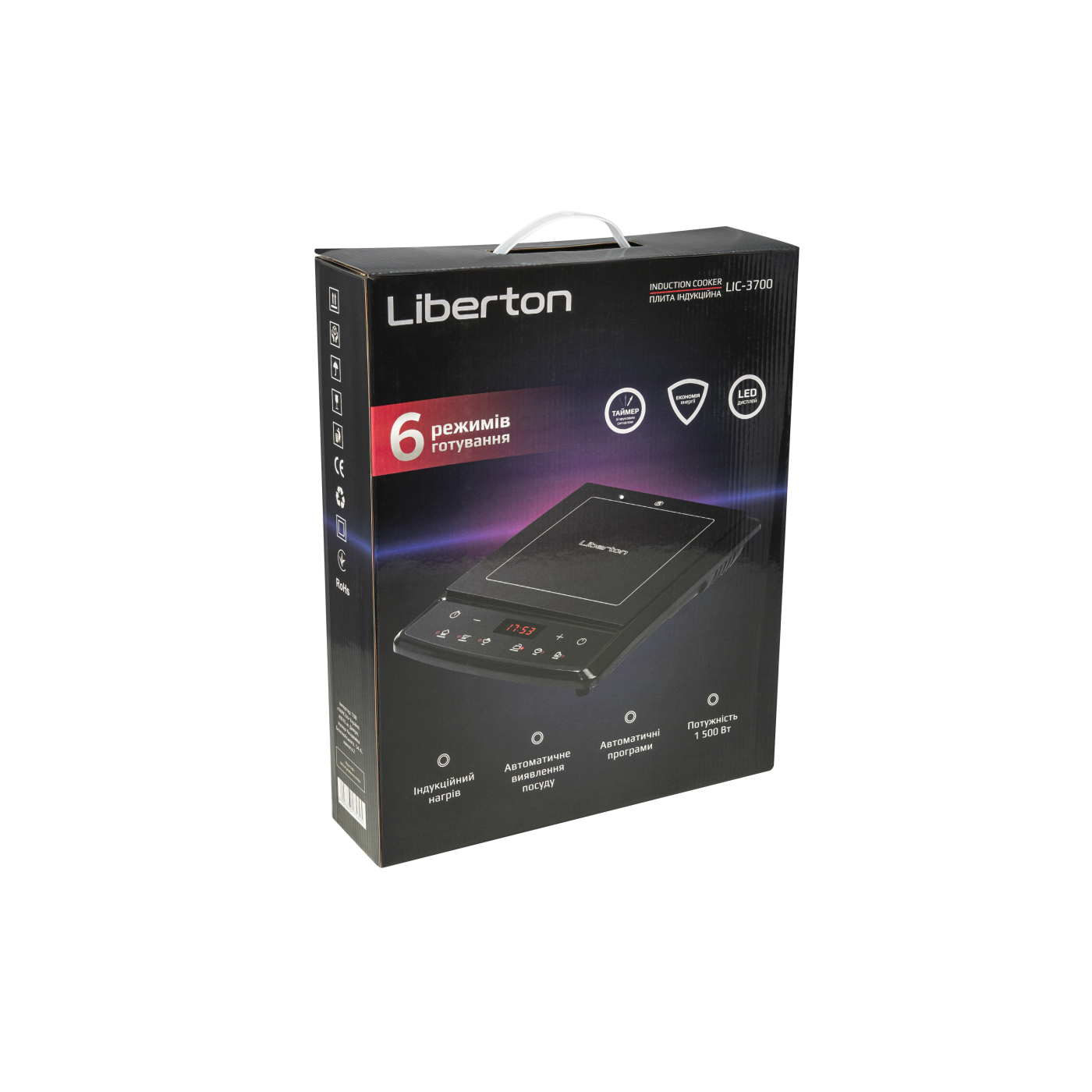 Плита індукційна LIC-3700