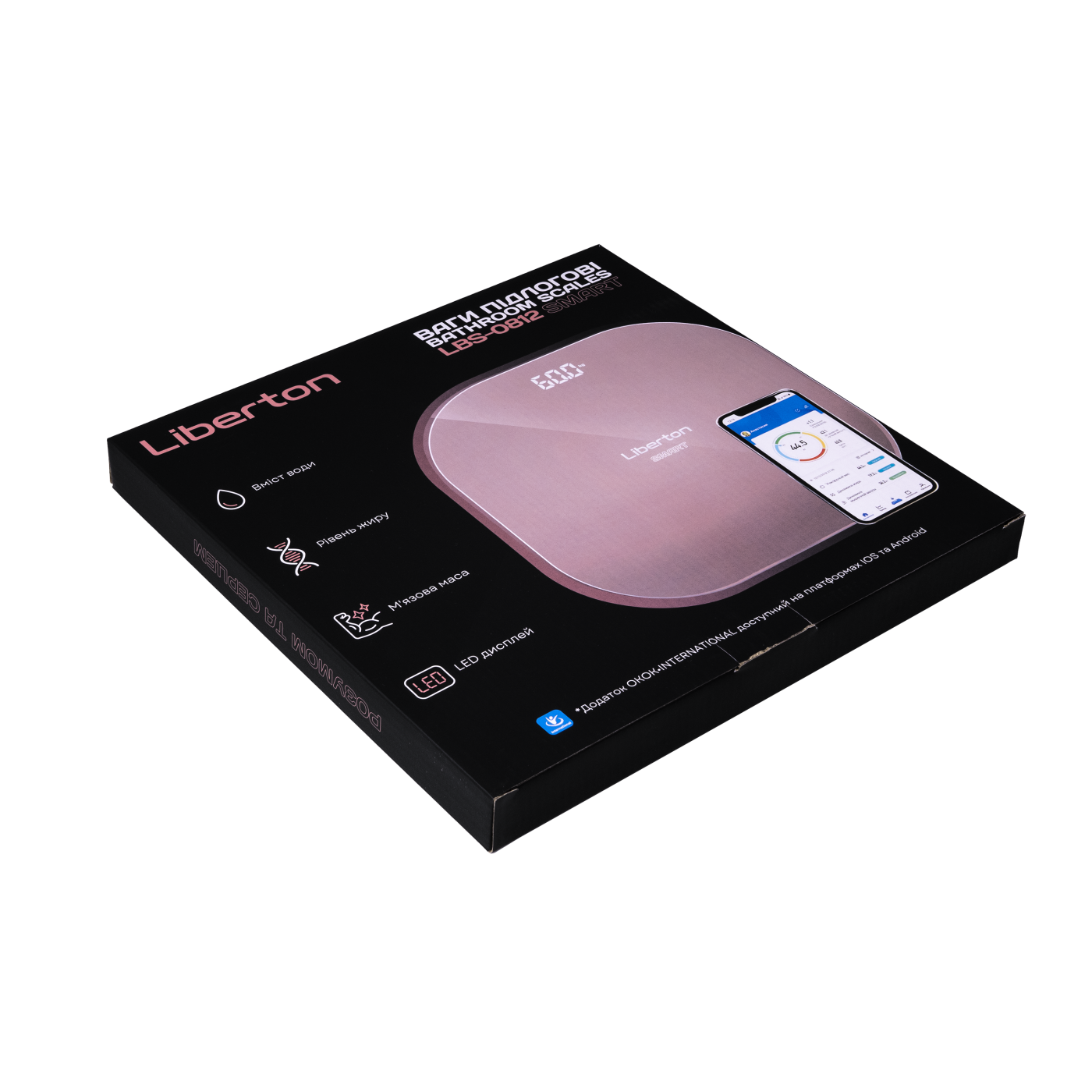 Ваги підлогові LIBERTON LBS-0812 Smart