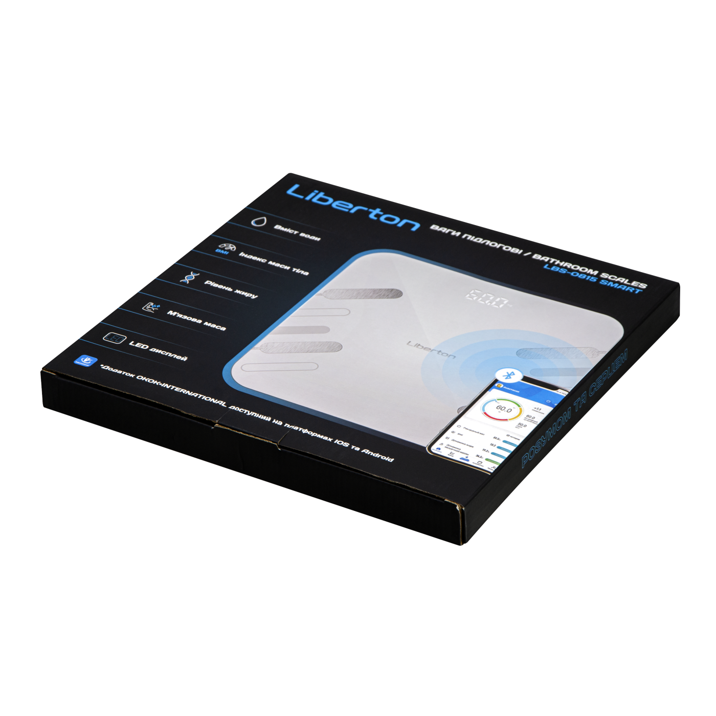 Ваги підлогові LIBERTON LBS-0815 Smart